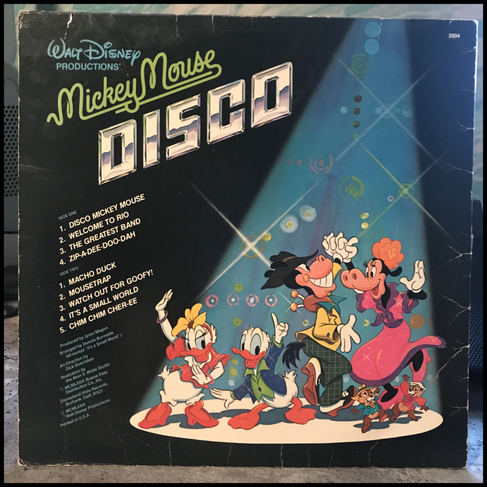 Mickey Mouse Disco-*Vinyl Record*